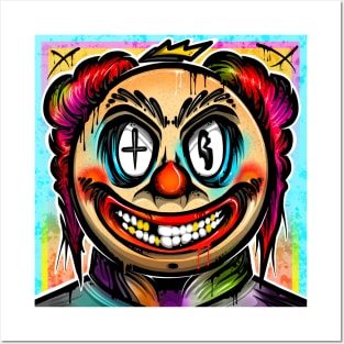 Graffiti Clown Posters and Art